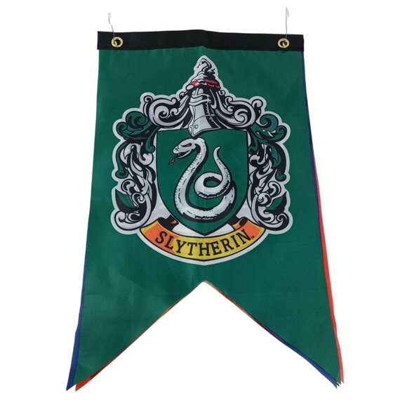 Con*Quest Other - Conquest Journals Set Of 5 Harry Potter Wizard House Banner Flags 12" x 20"